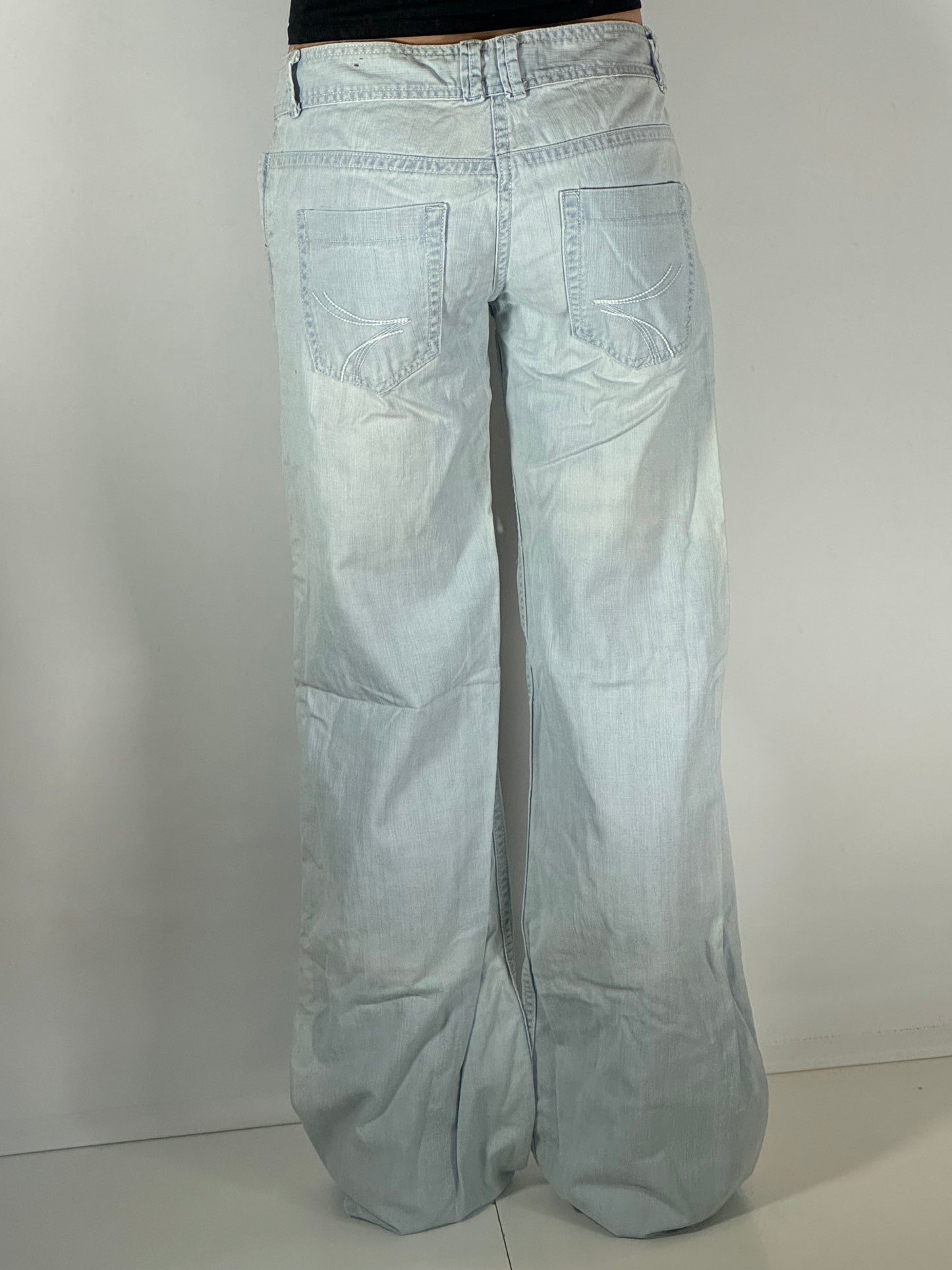 Lågmidjade jeans stl: S