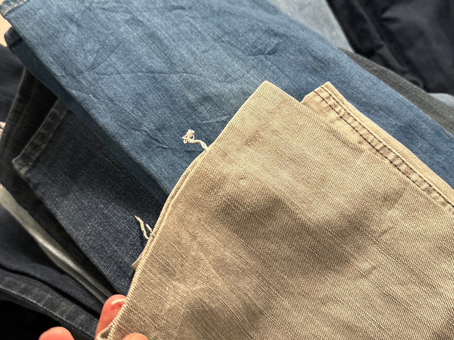 Lågmidjade jeans stl: XS