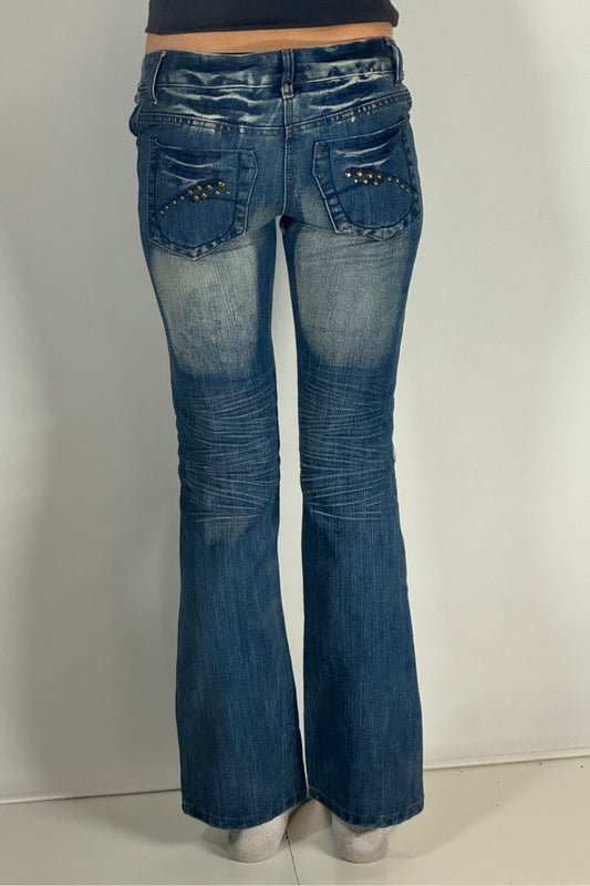 Lågmidjade jeans stl: XXXS