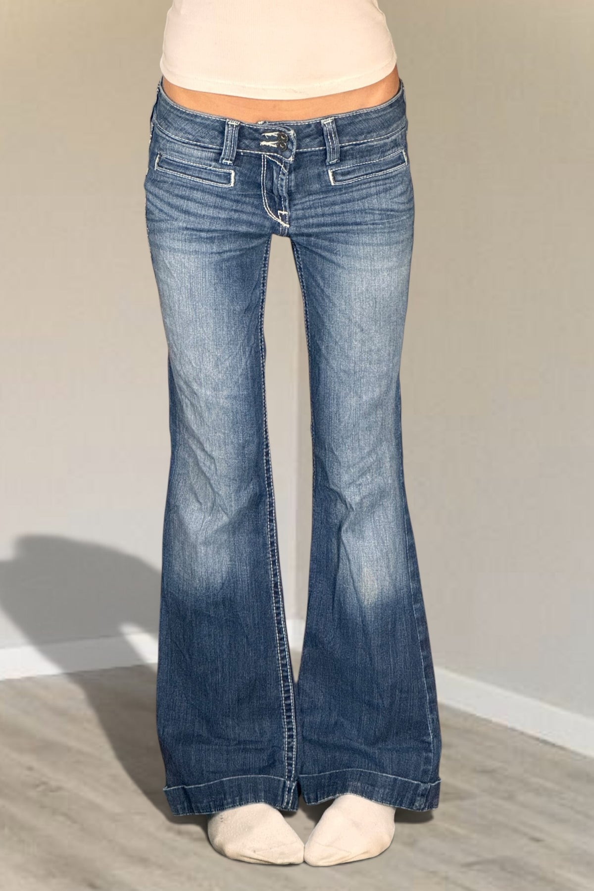 Lågmidjade jeans stl: XS