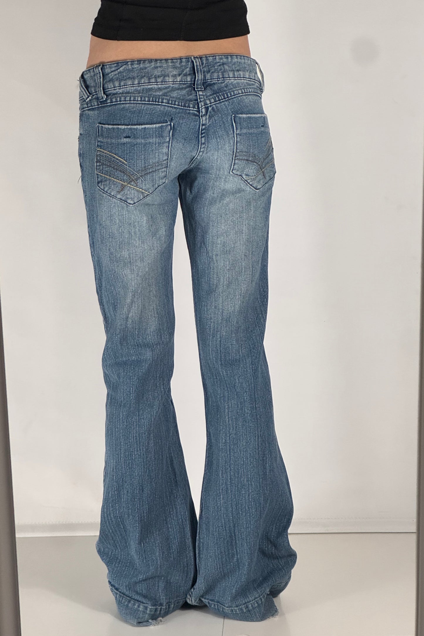 Lågmidjade jeans stl: S
