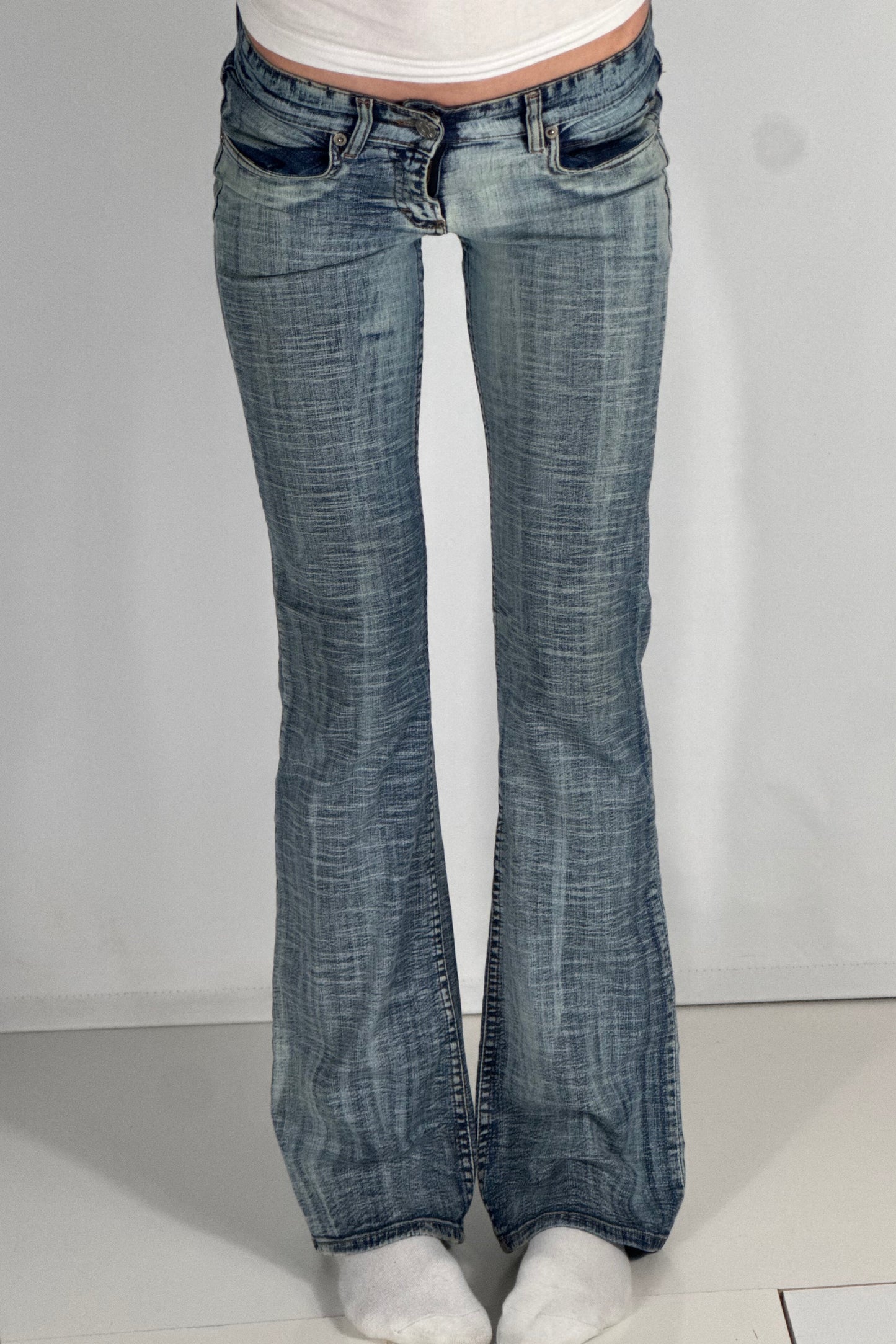 Lågmidjade jeans stl: XXS