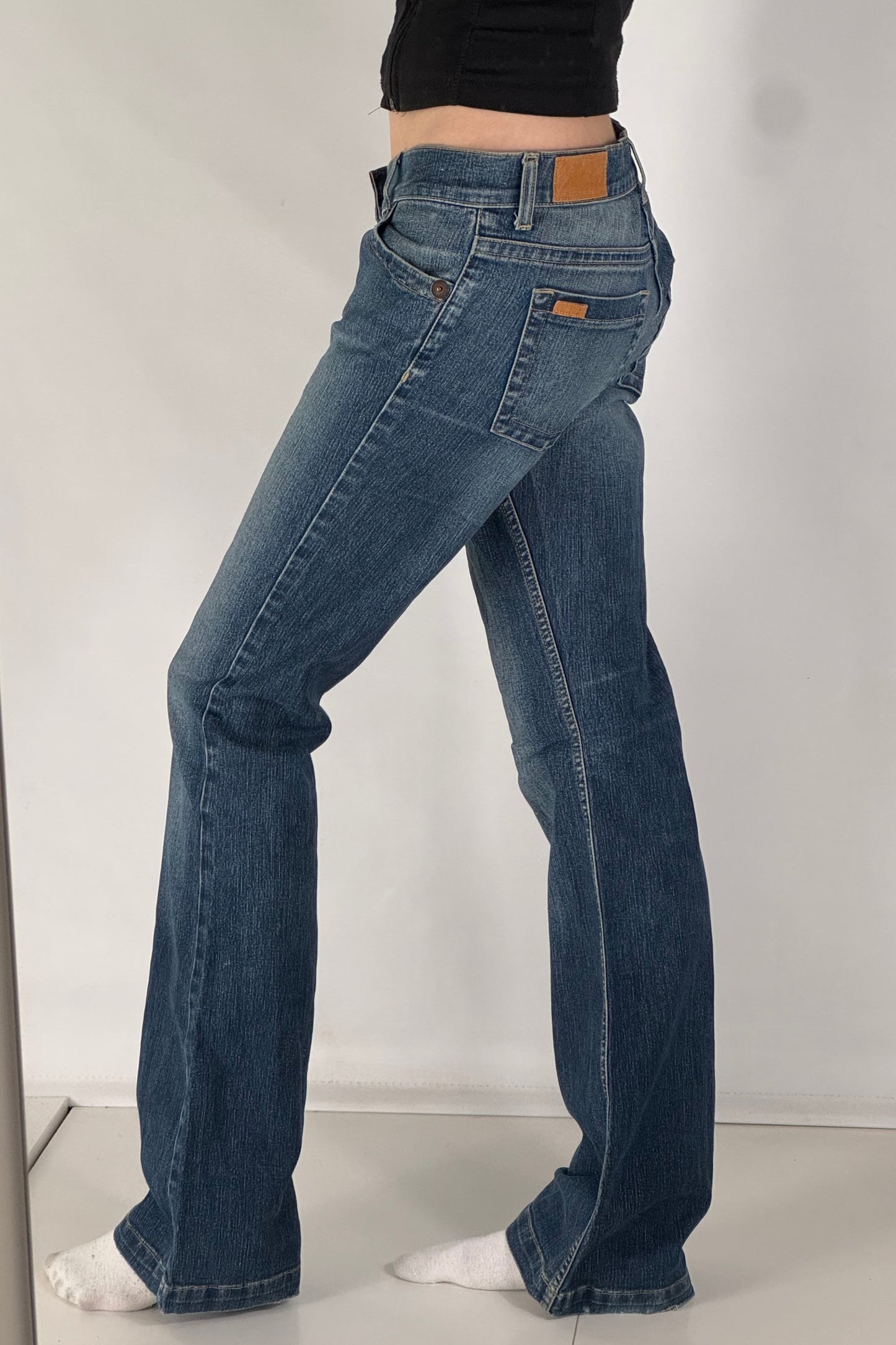 Lågmidjade jeans stl: S