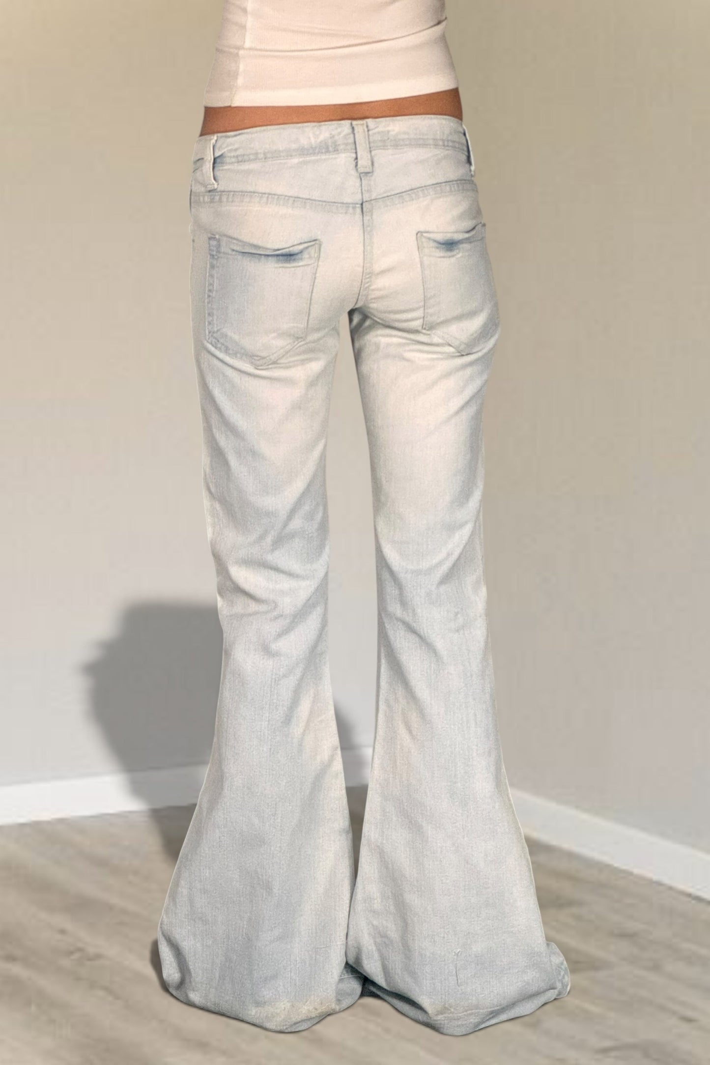 Lågmidjade jeans stl: XS
