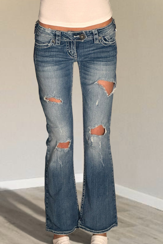 Lågmidjade jeans stl: XS
