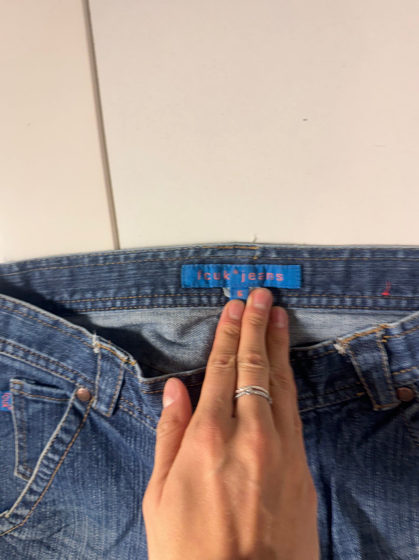Lågmidjade jeans stl: