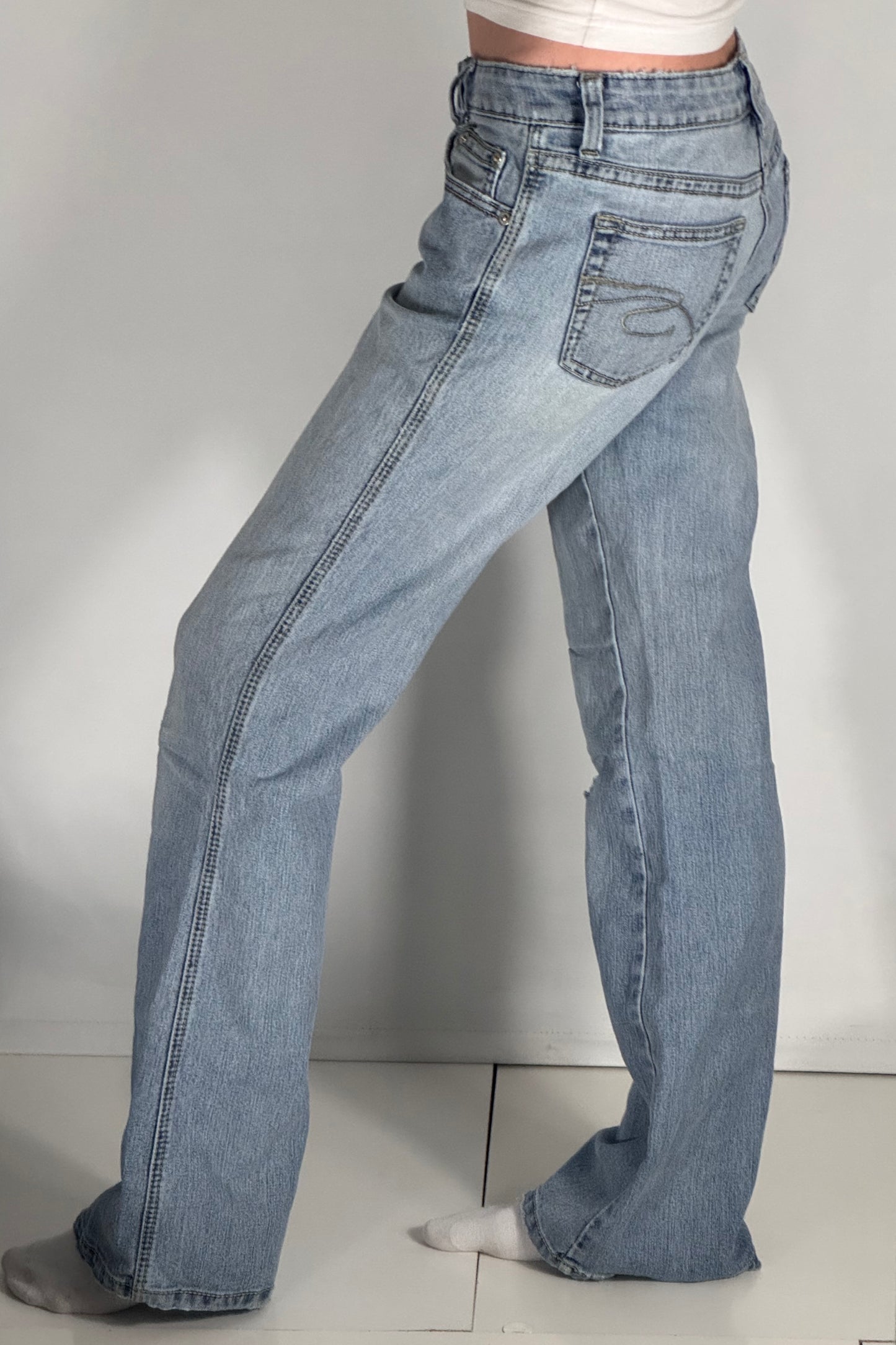 Lågmidjade jeans stl: XS/S