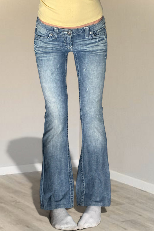 Lågmidjade jeans stl: XS