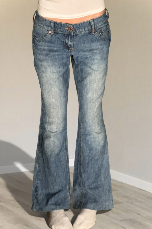 Lågmidjade jeans stl: S