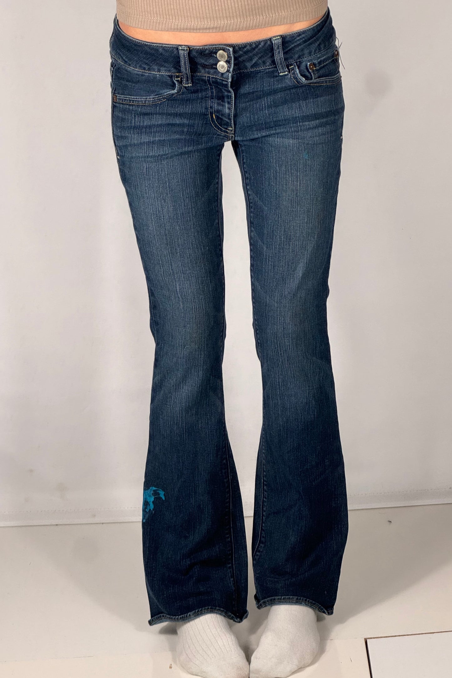 Lågmidjade jeans stl: XS