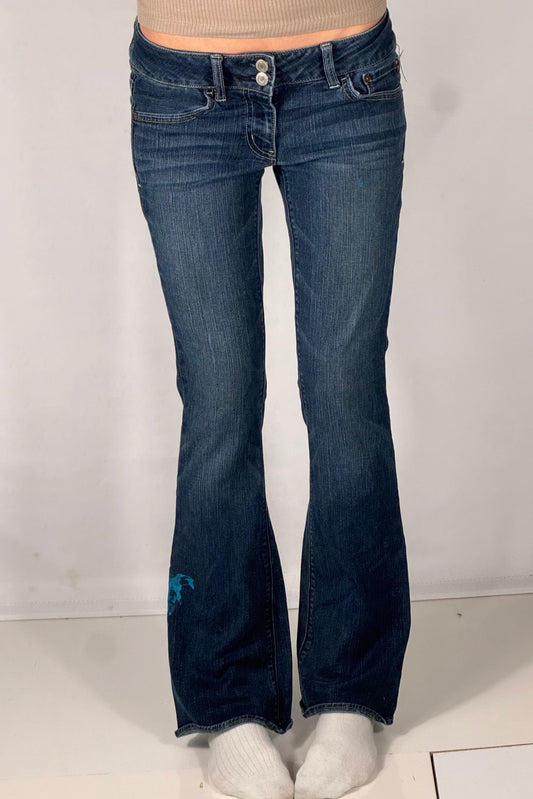 Lågmidjade jeans stl: XS