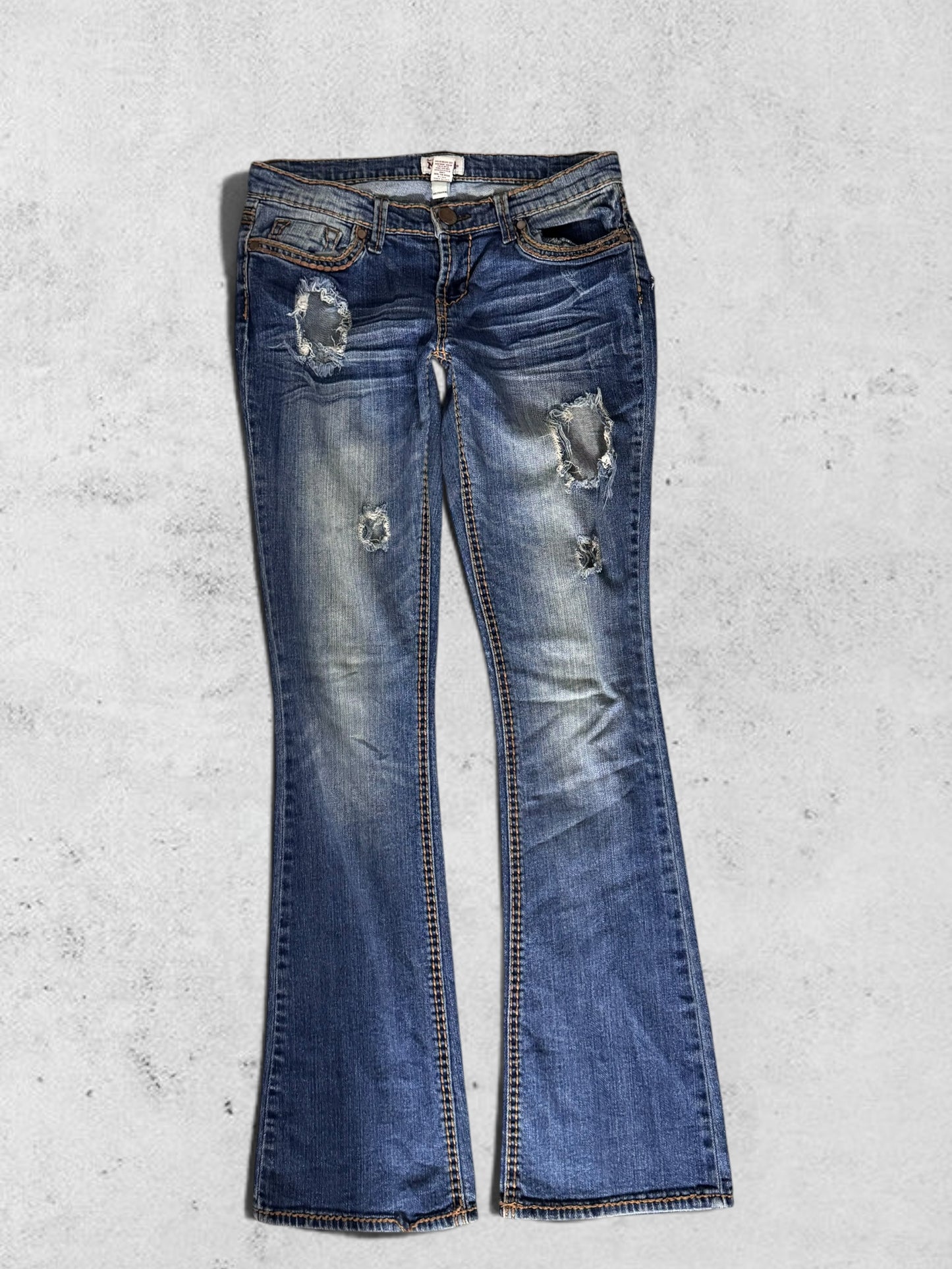 Lågmidjade jeans stl: S
