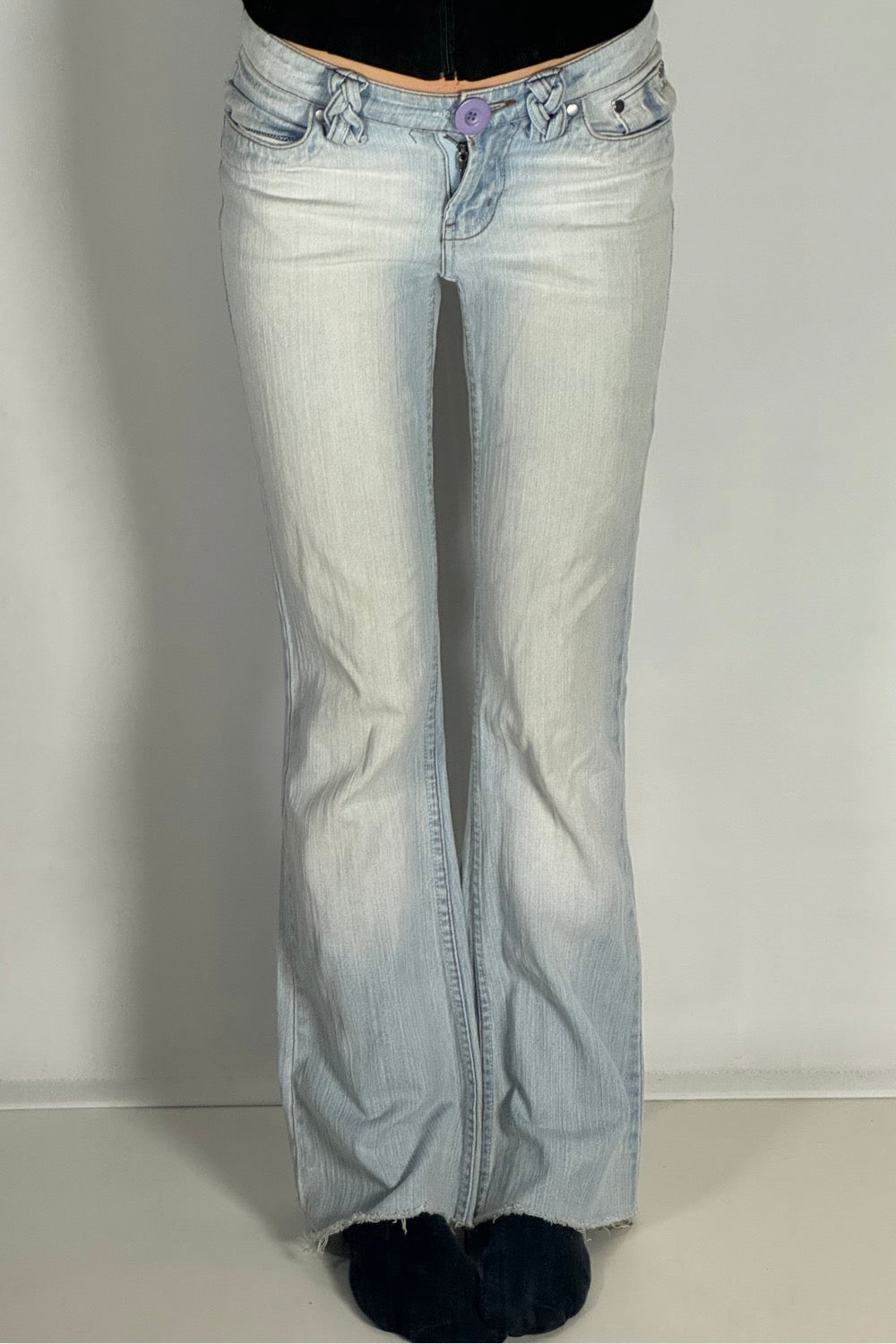 Lågmidjade jeans stl: S