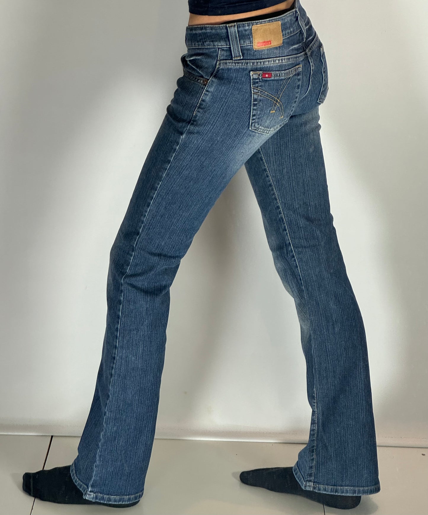 Lågmidjade jeans stl: XS/S