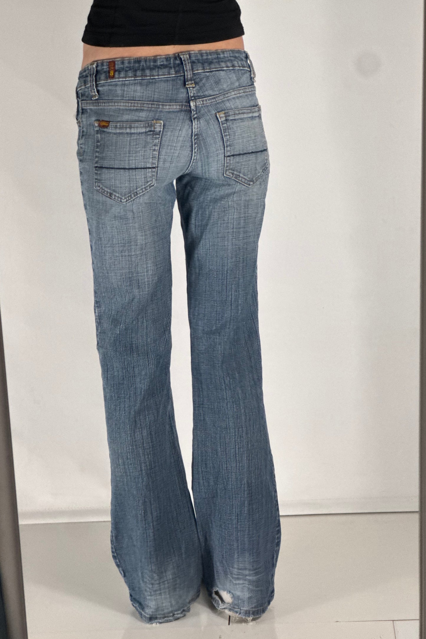 Lågmidjade jeans stl: S