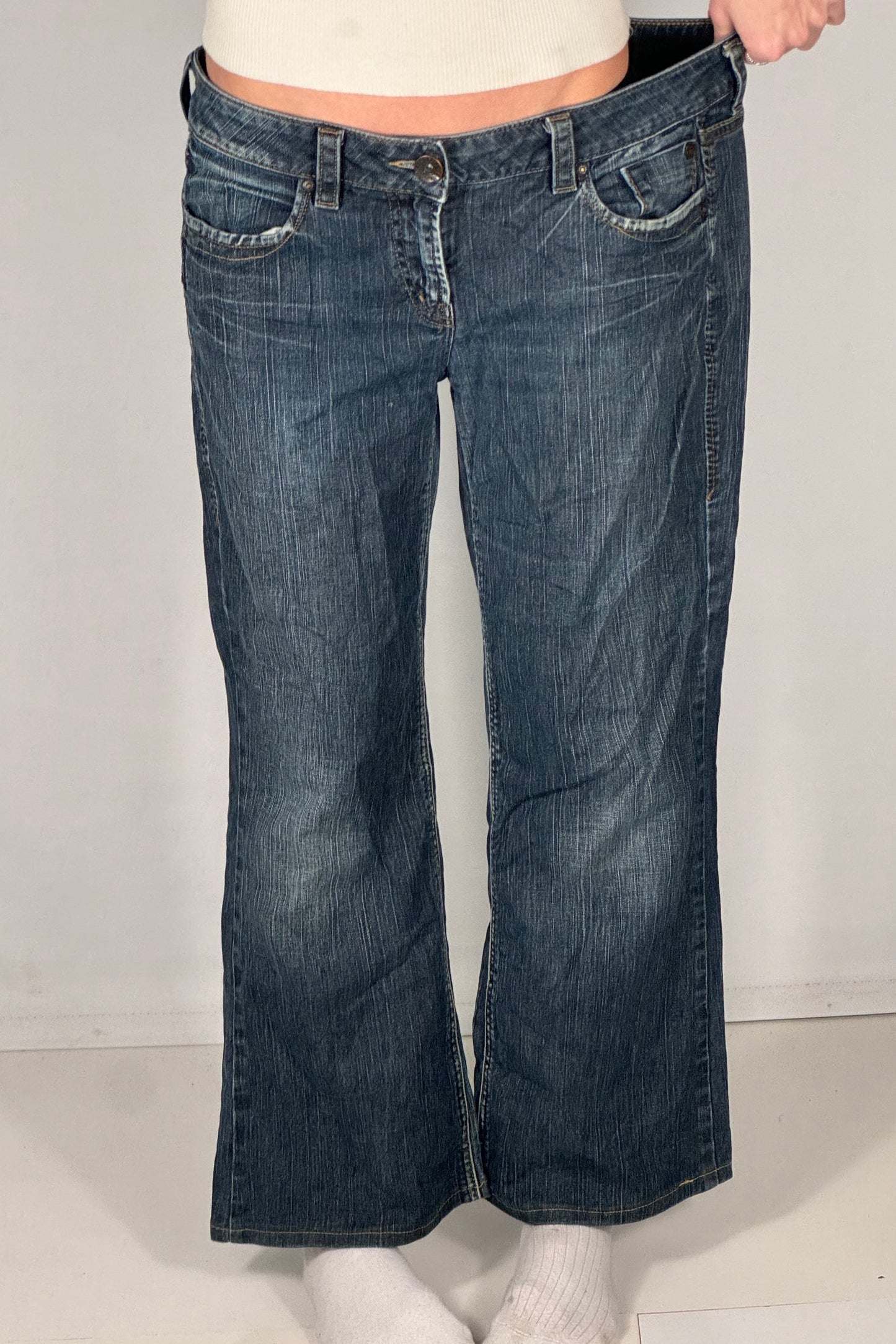 Lavt liv-jeans str.: L
