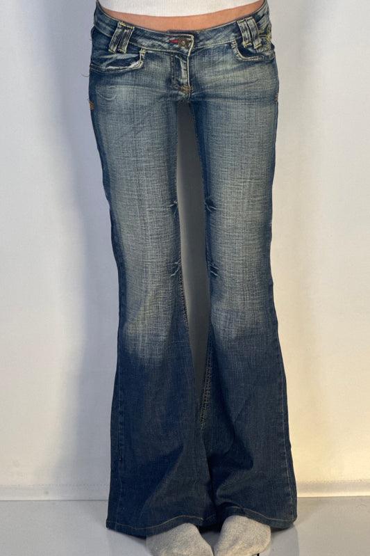 Lågmidjade jeans stl: S