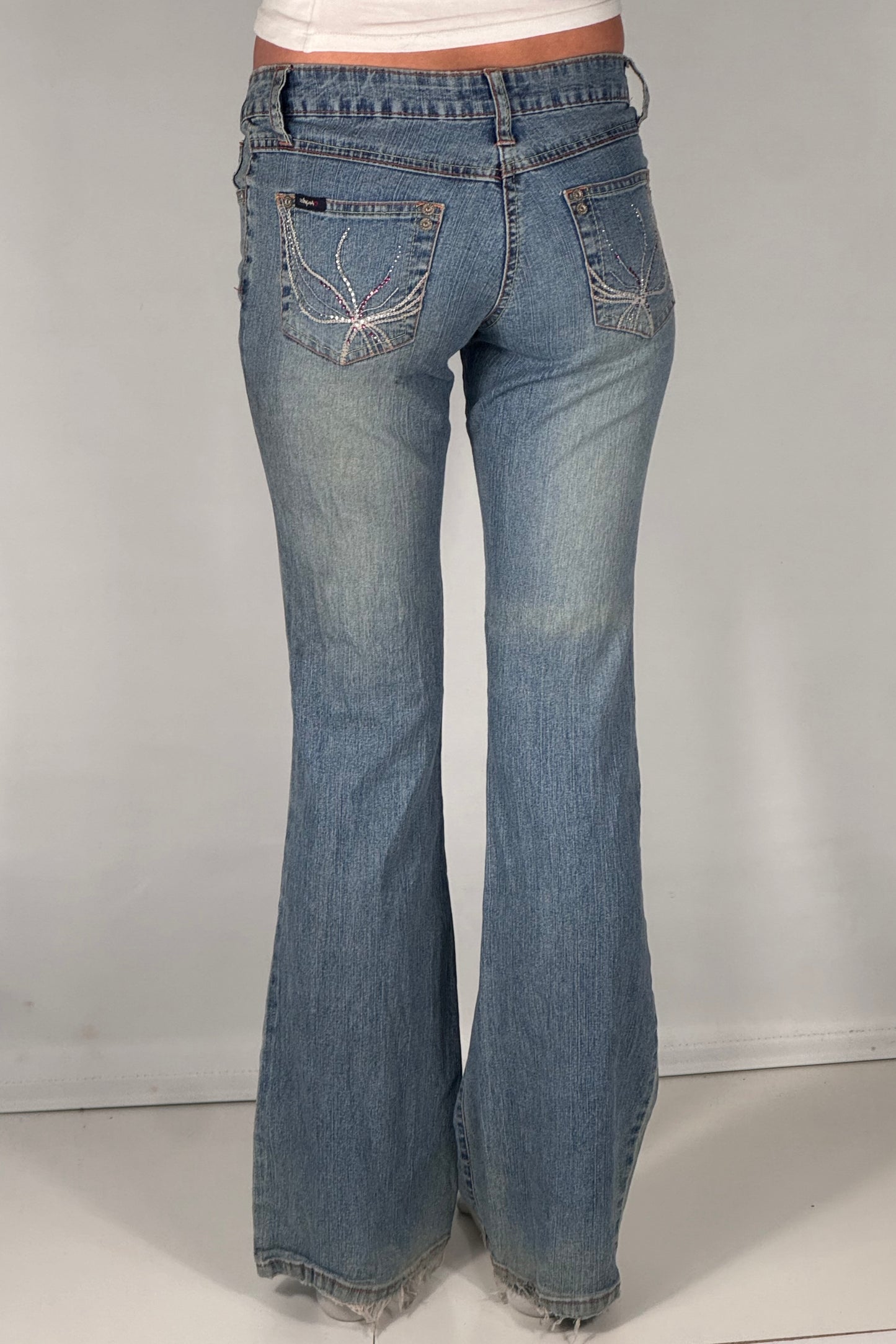 Lavlivede jeans str: XXS