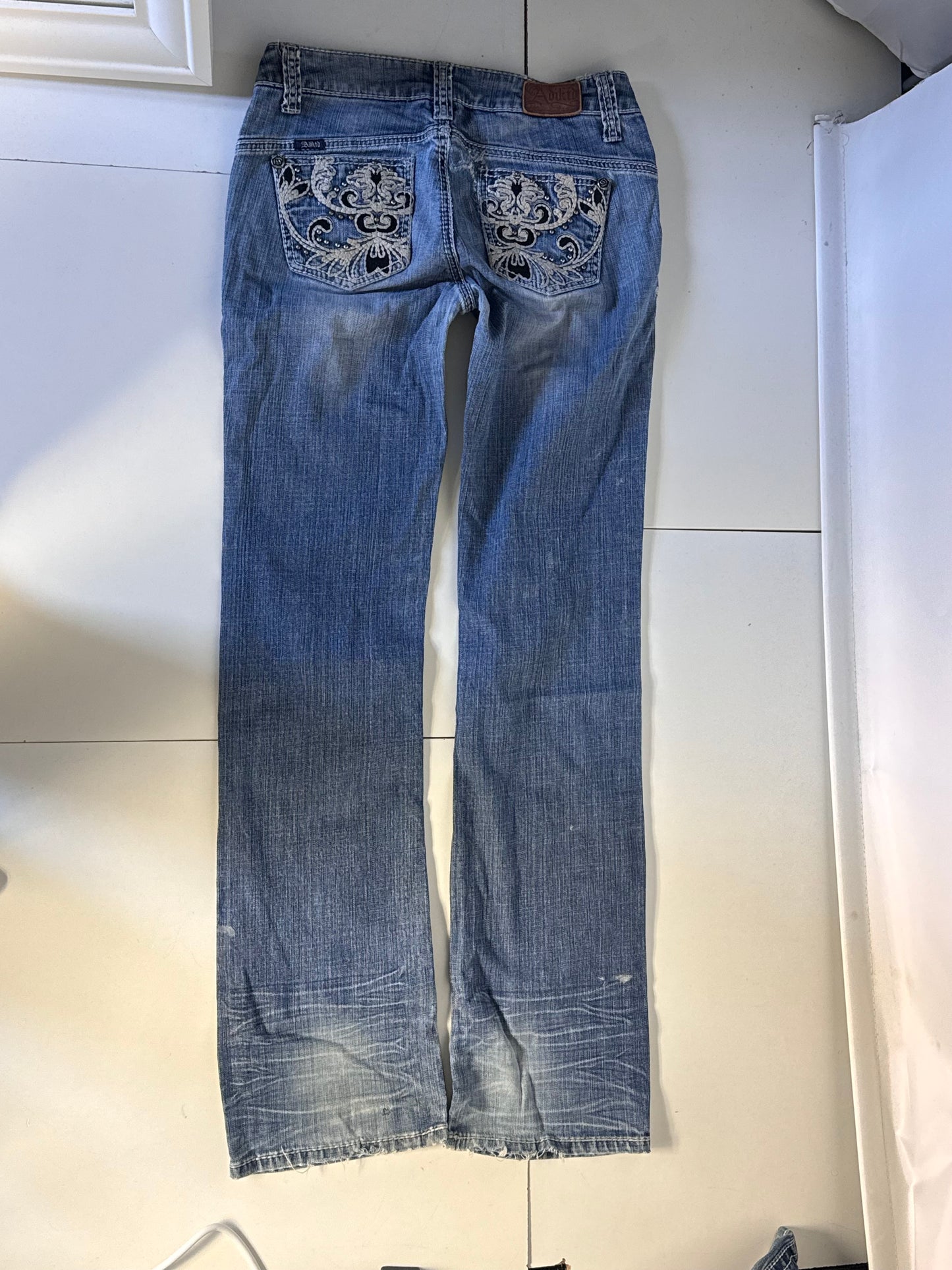 Lågmidjade jeans stl: S