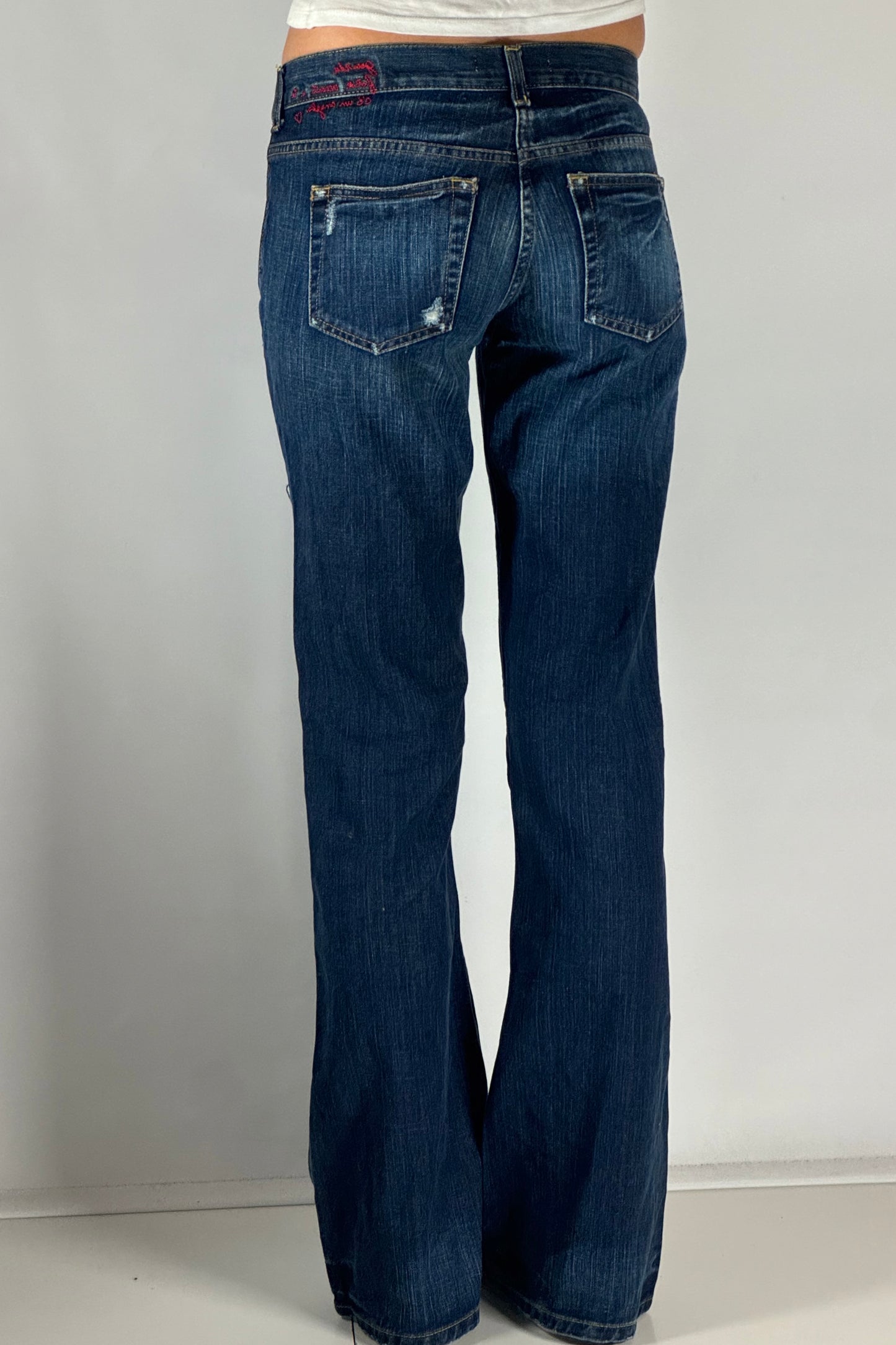 Lågmidjade jeans stl: XS