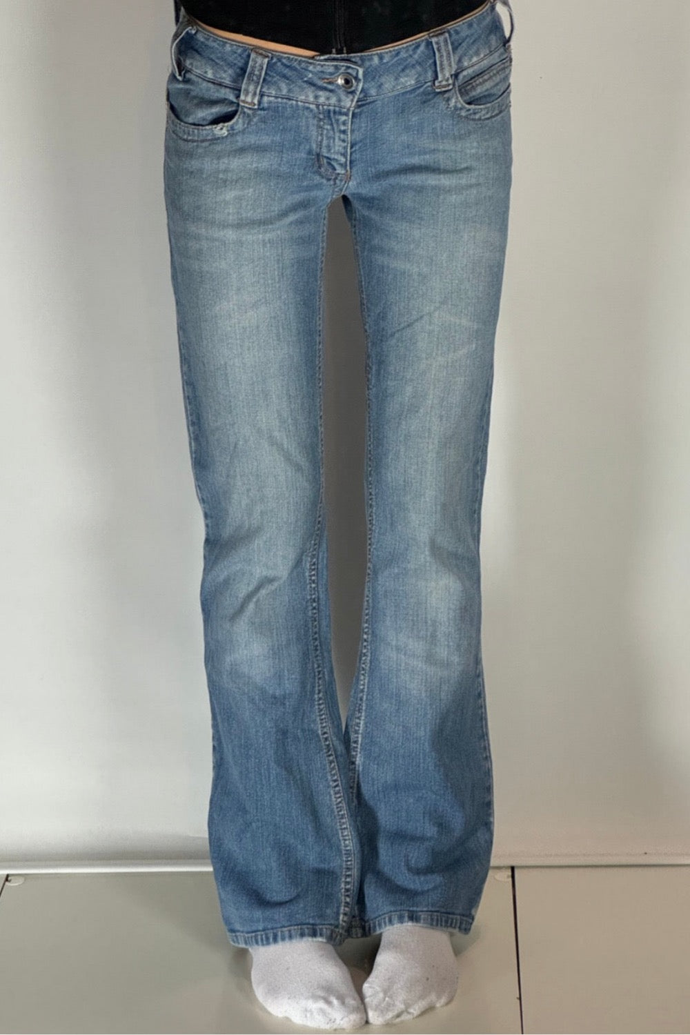 Lågmidjade jeans stl: S