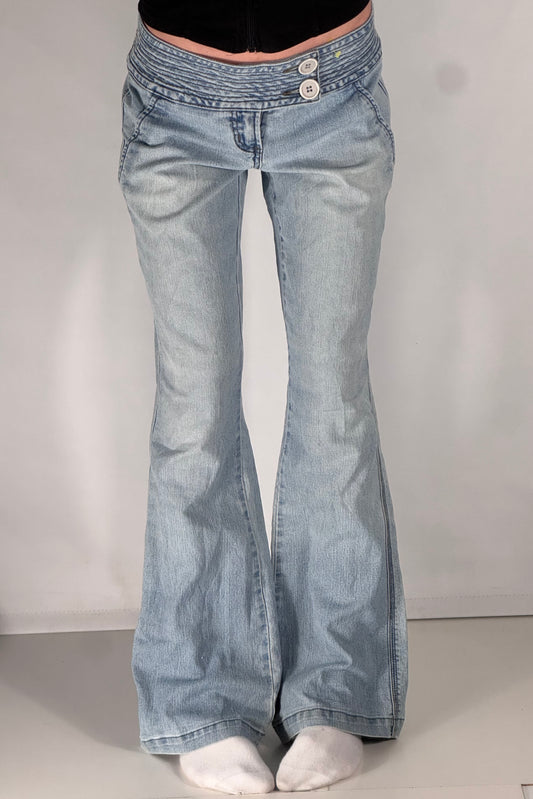 Lågmidjade jeans stl: S