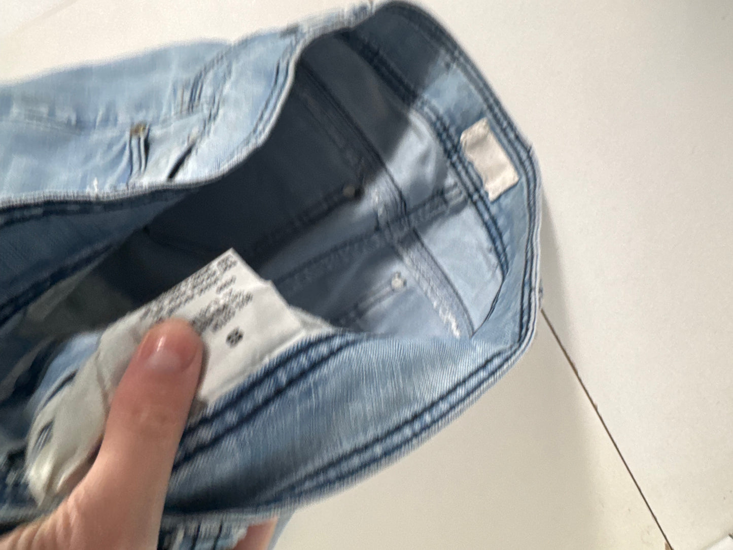 Lågmidjade jeans stl: S