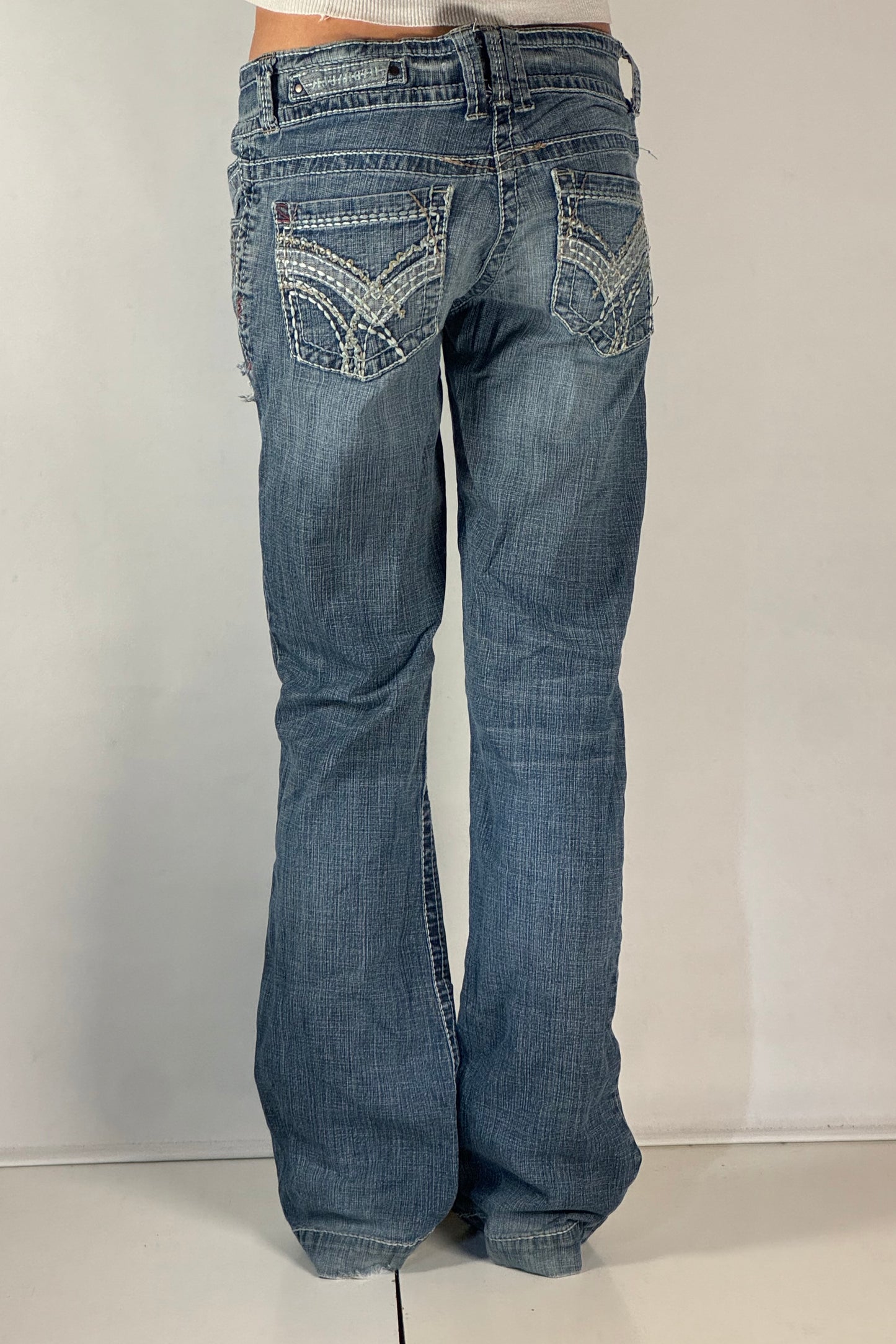 Lågmidjade jeans stl: S
