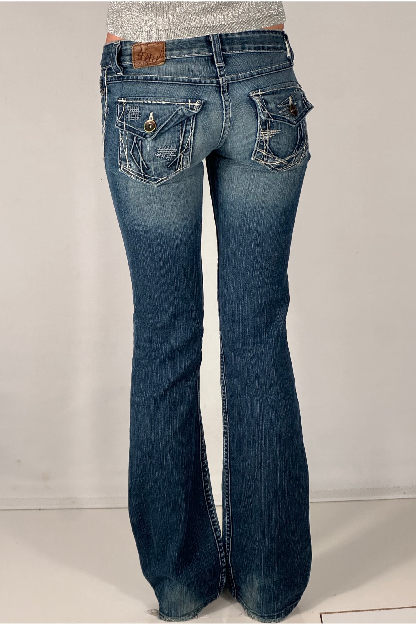 Lågmidjade jeans stl: XS