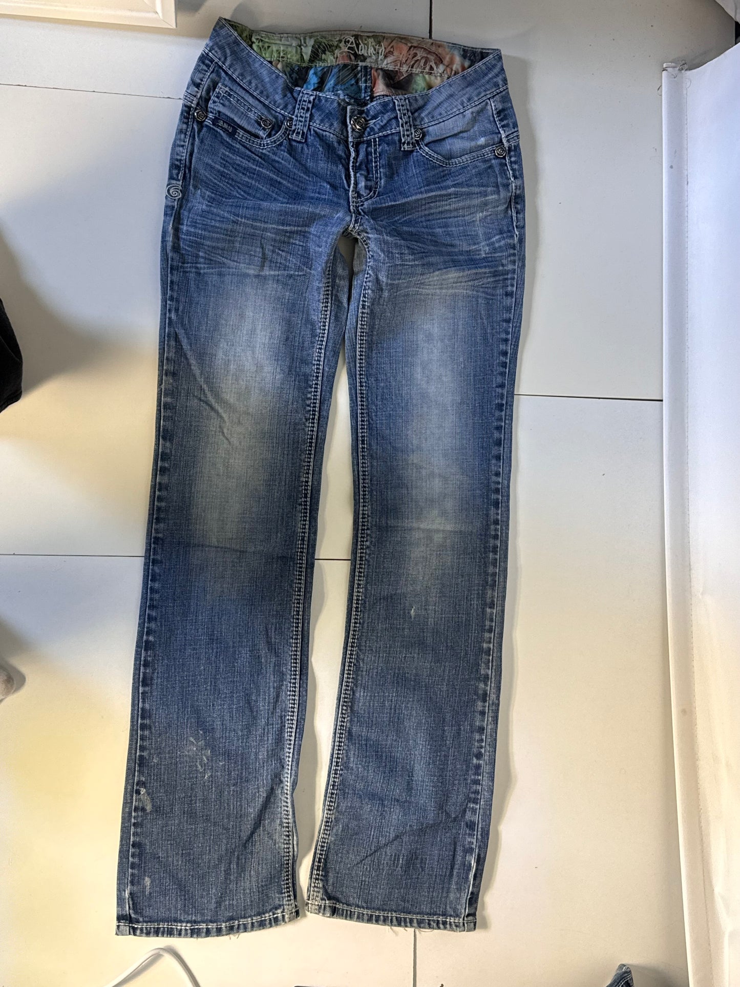 Lågmidjade jeans stl: S