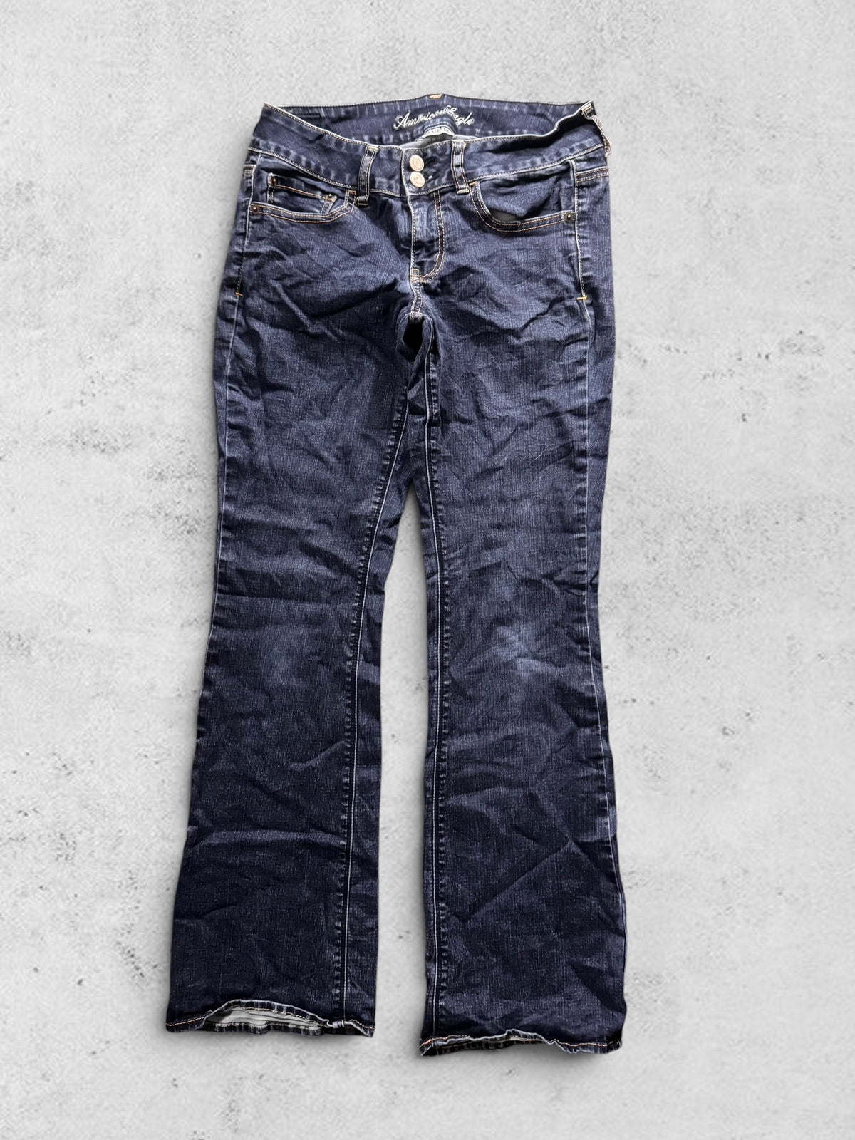 Lågmidjade jeans stl: S