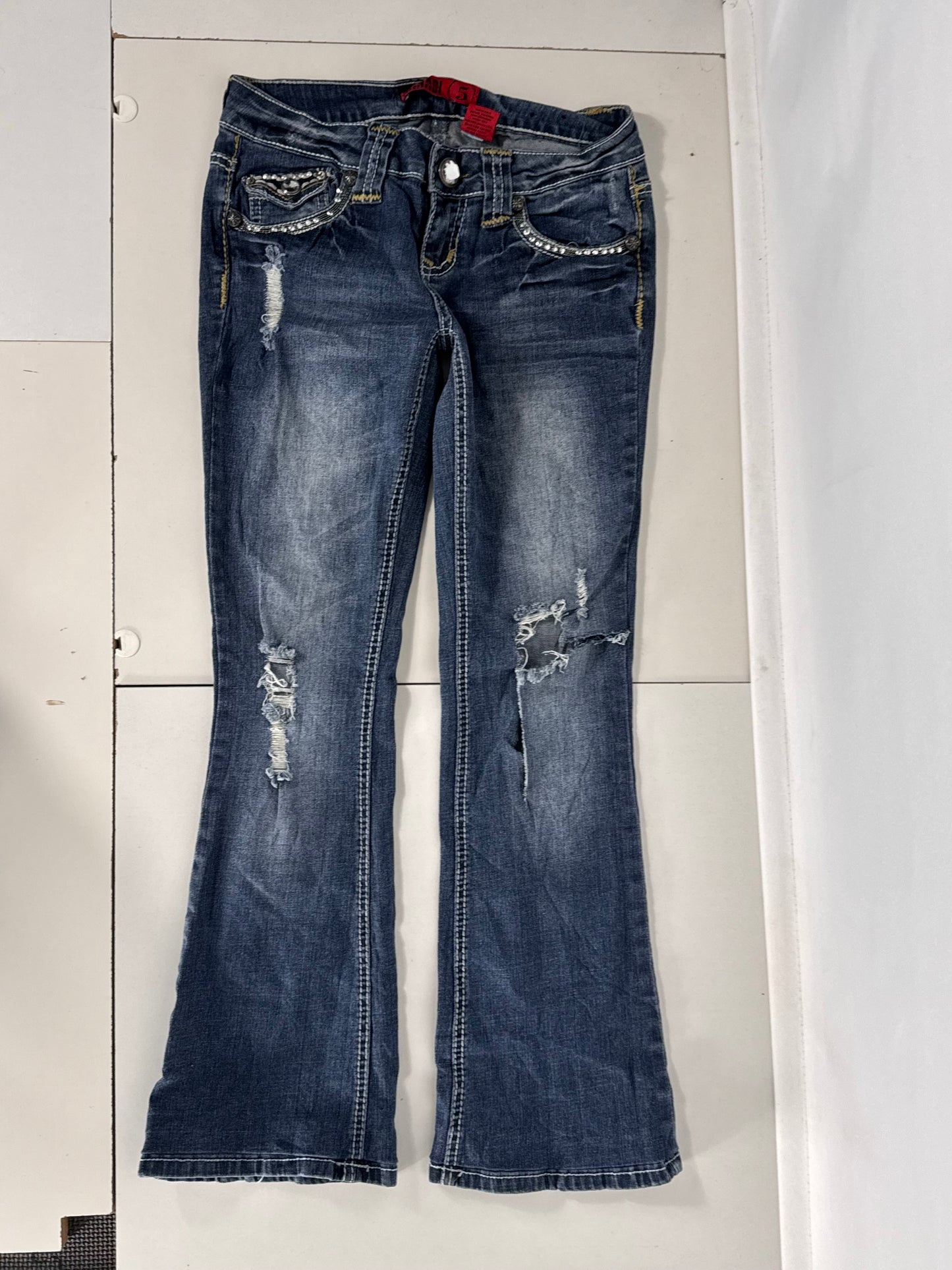 Lågmidjade jeans stl: XS