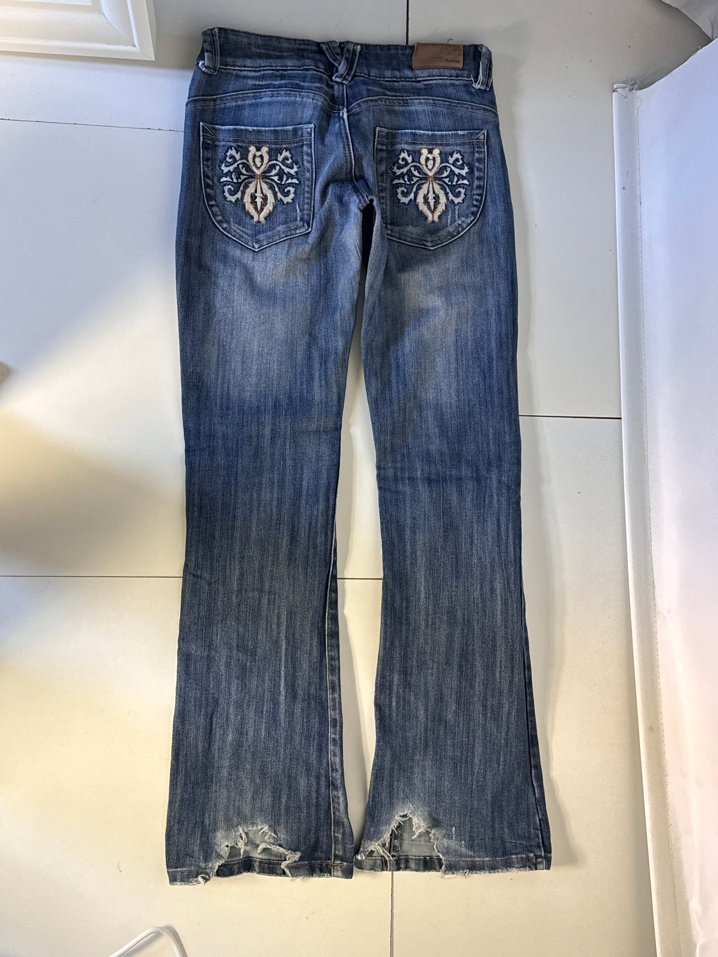 Lågmidjade jeans stl: XS