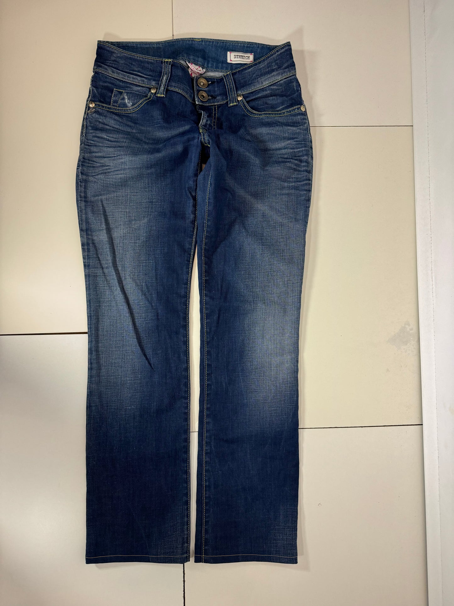 Lågmidjade jeans stl: S