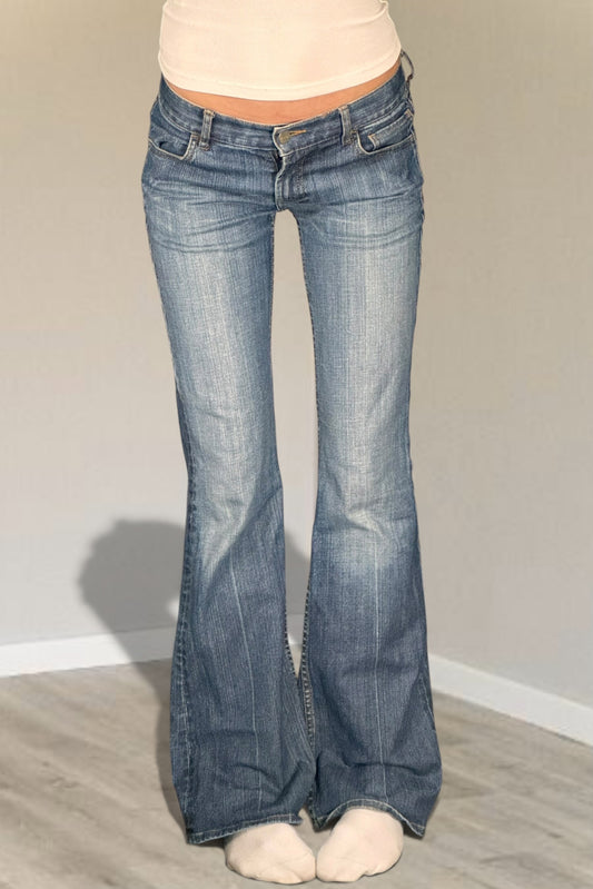 Lågmidjade jeans stl: XS