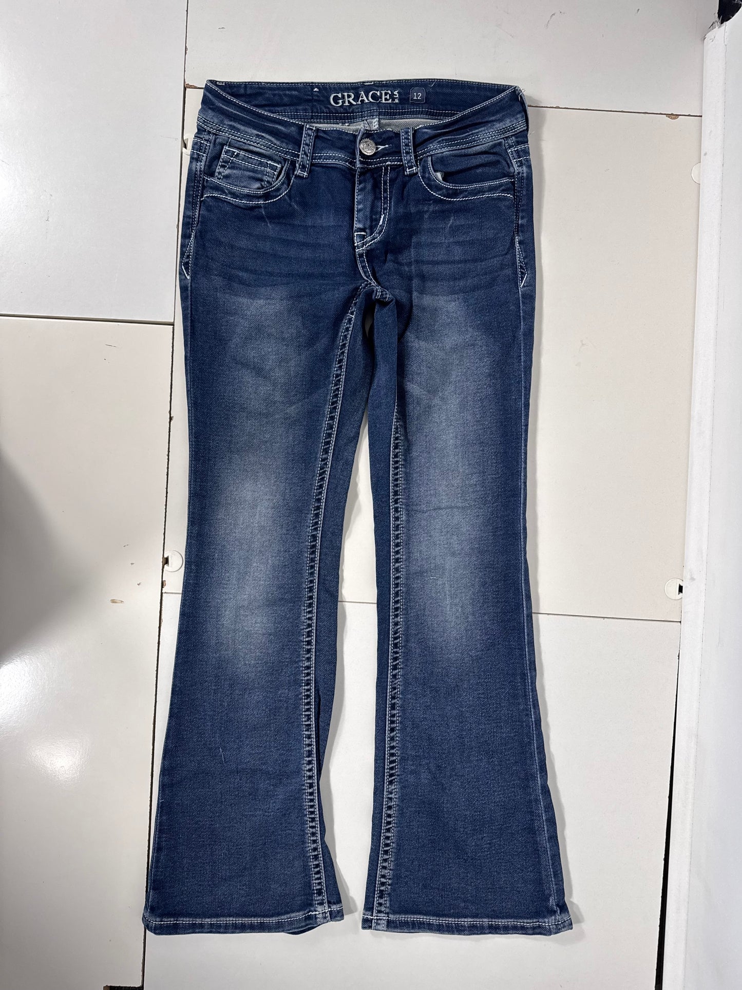 Lågmidjade jeans stl: XXS