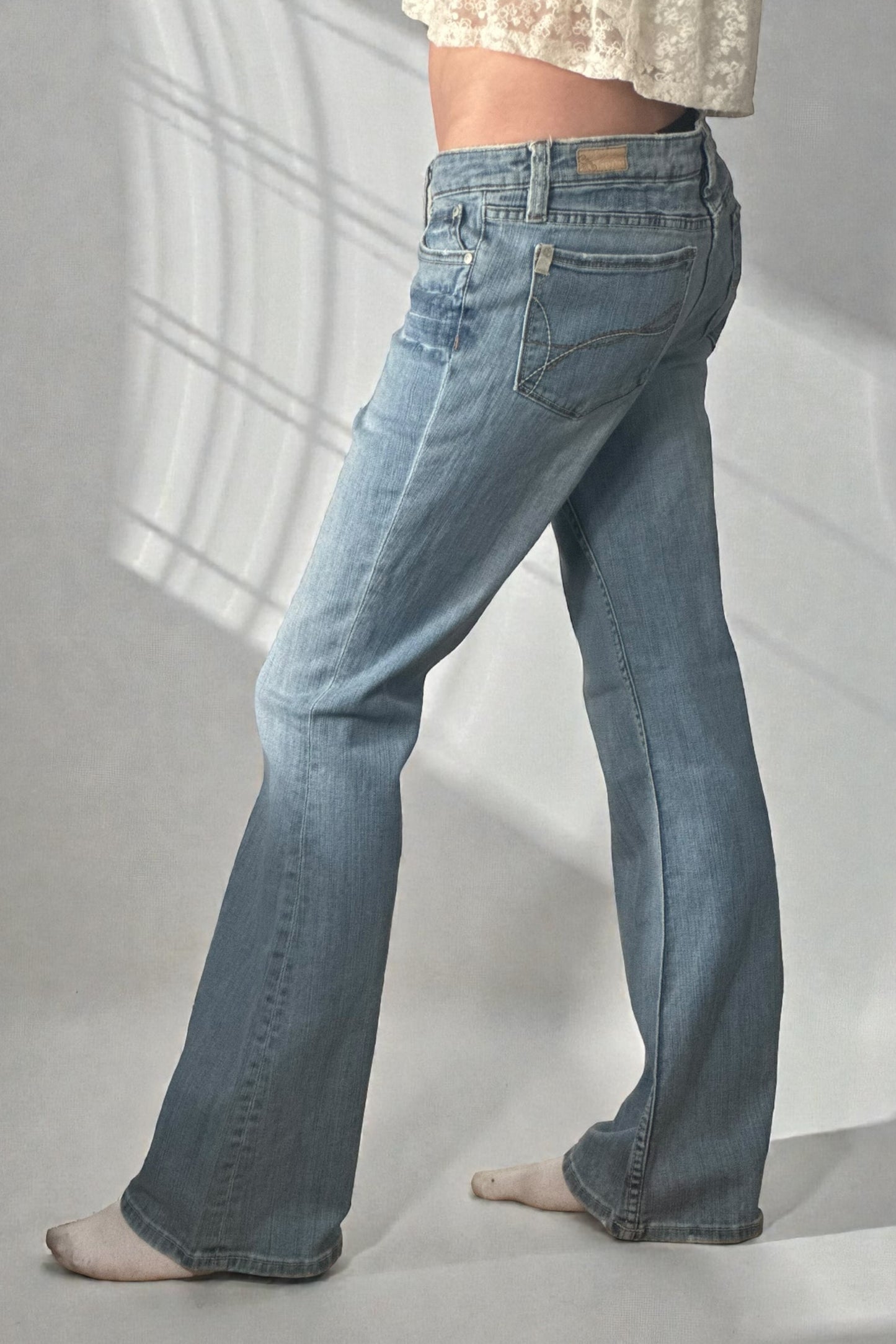 Lågmidjade jeans stl: S