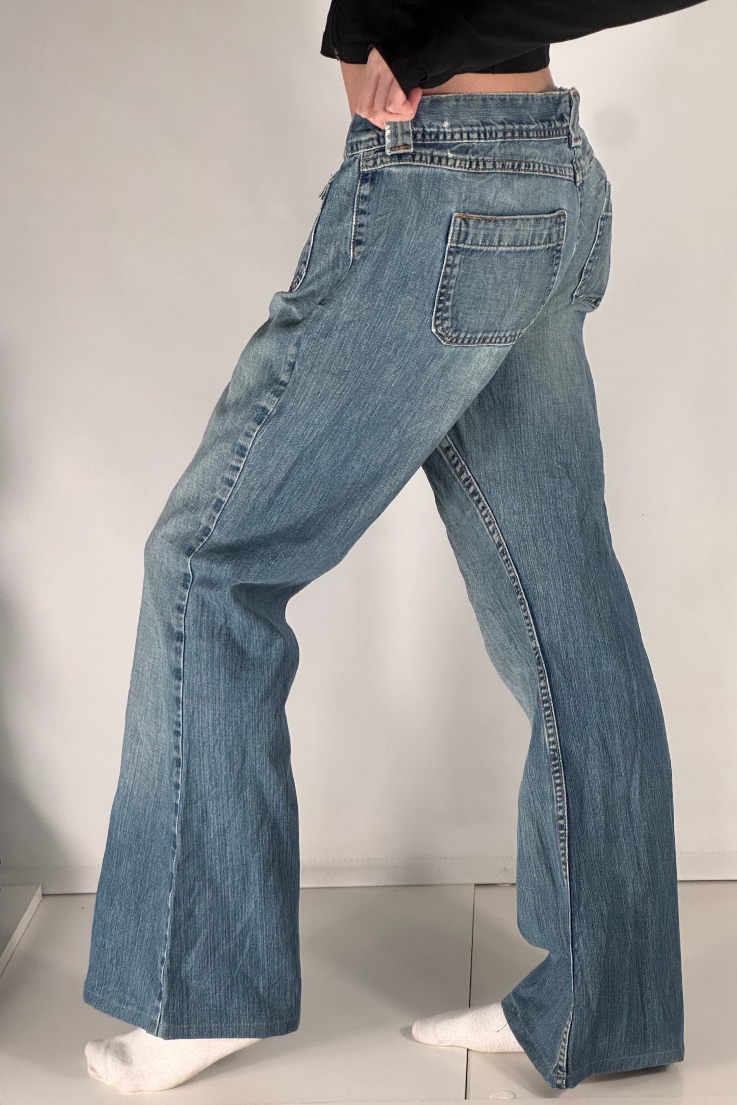 Lågmidjade jeans stl: L