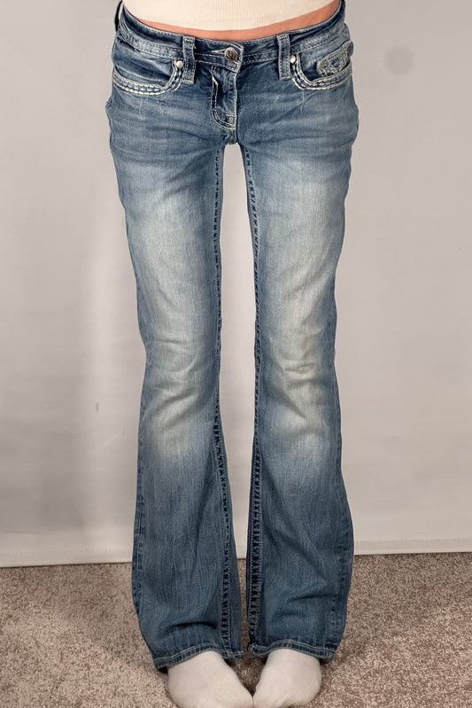 Lavtaljede jeans str: XS