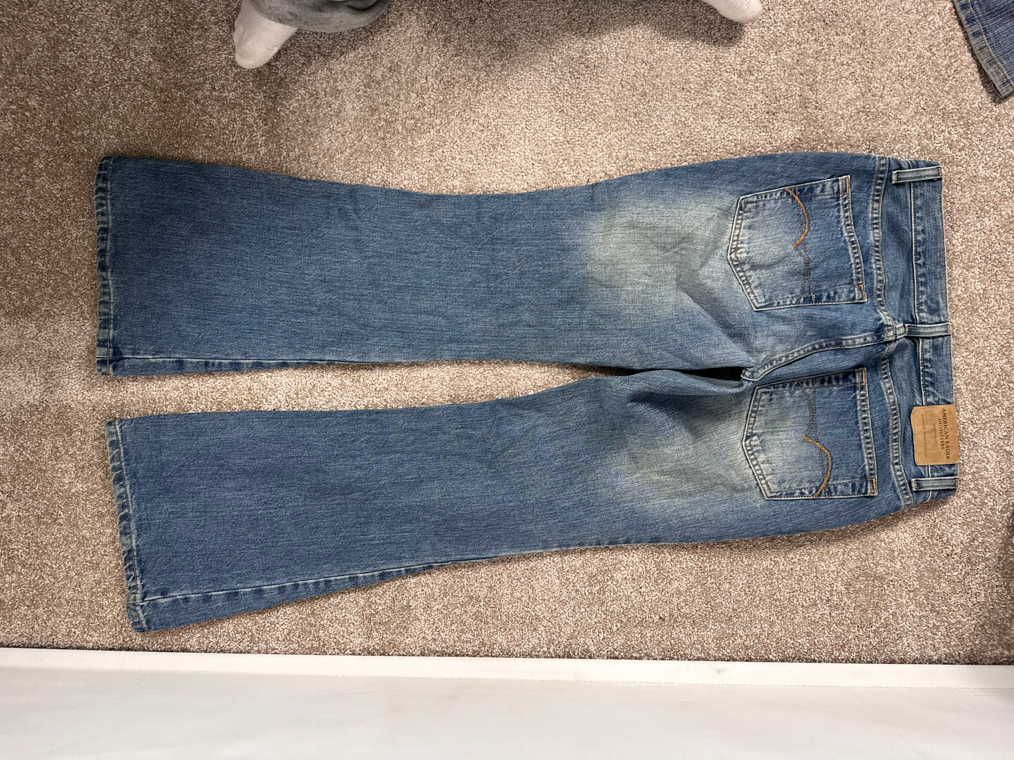 Lågmidjade jeans stl: S