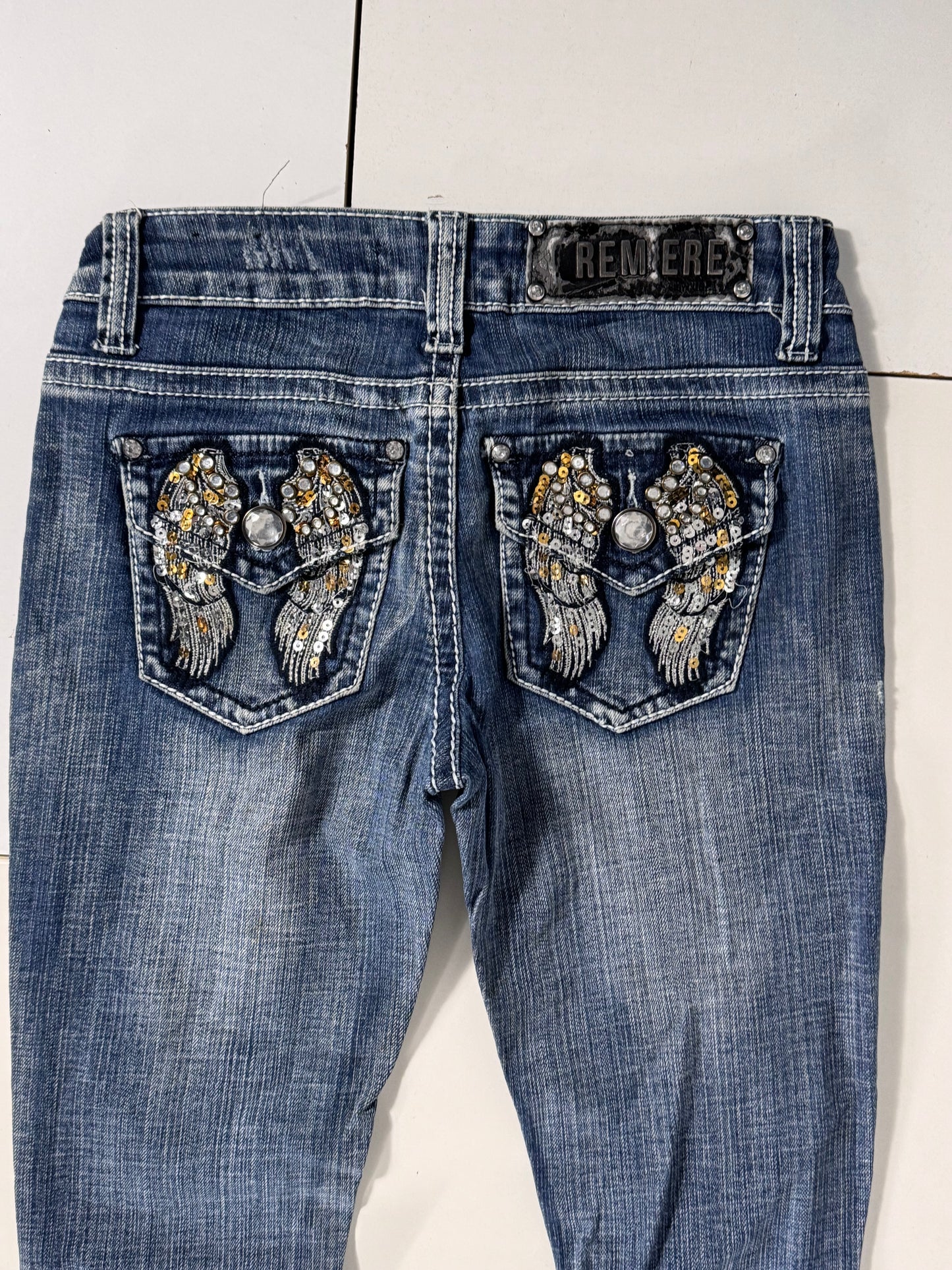 Lågmidjade jeans stl: XXS