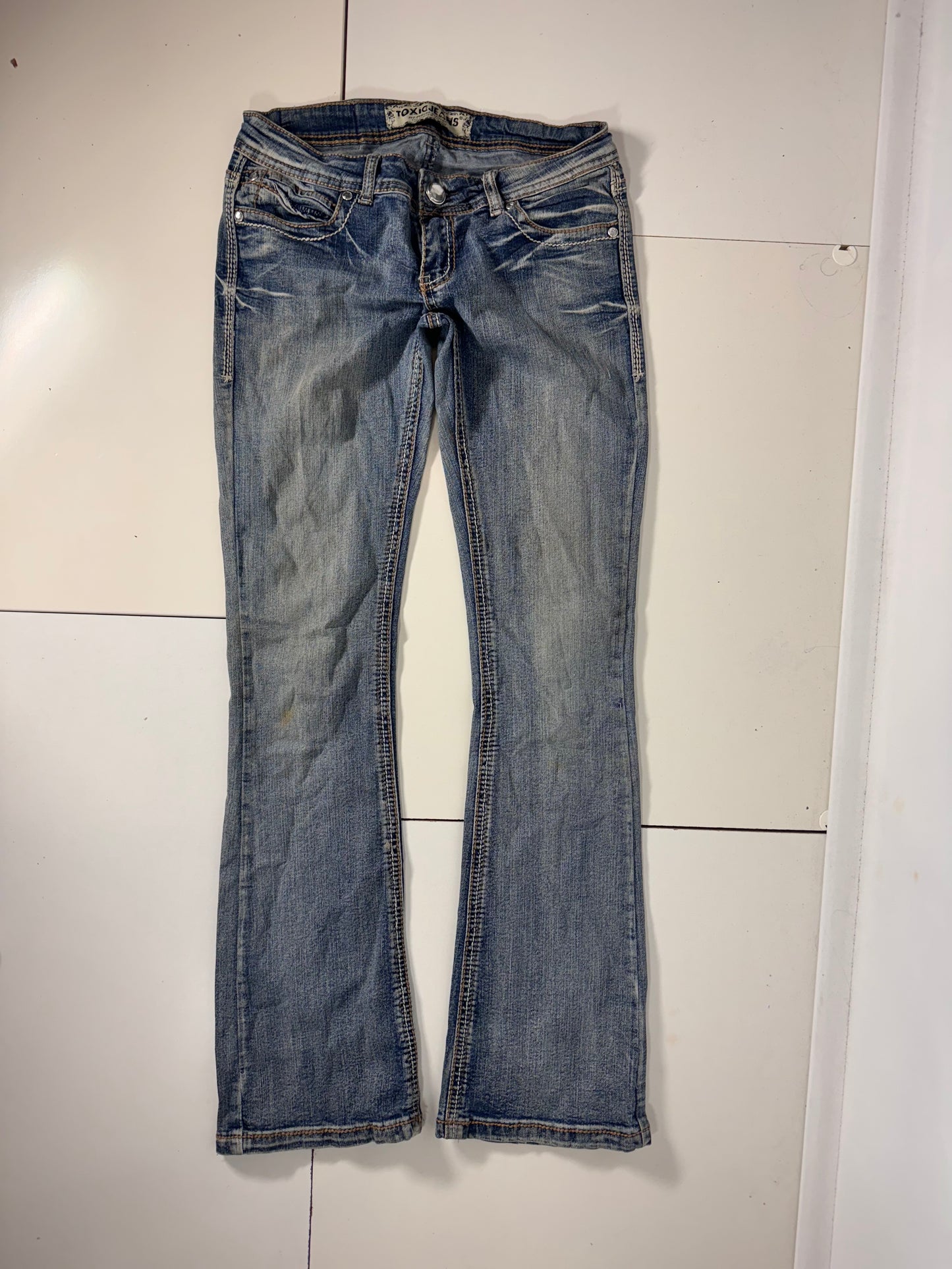 Lågmidjade jeans stl: XS