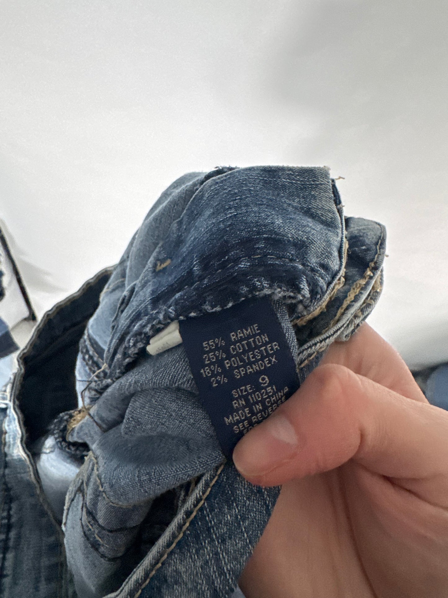Lågmidjade jeans stl: S