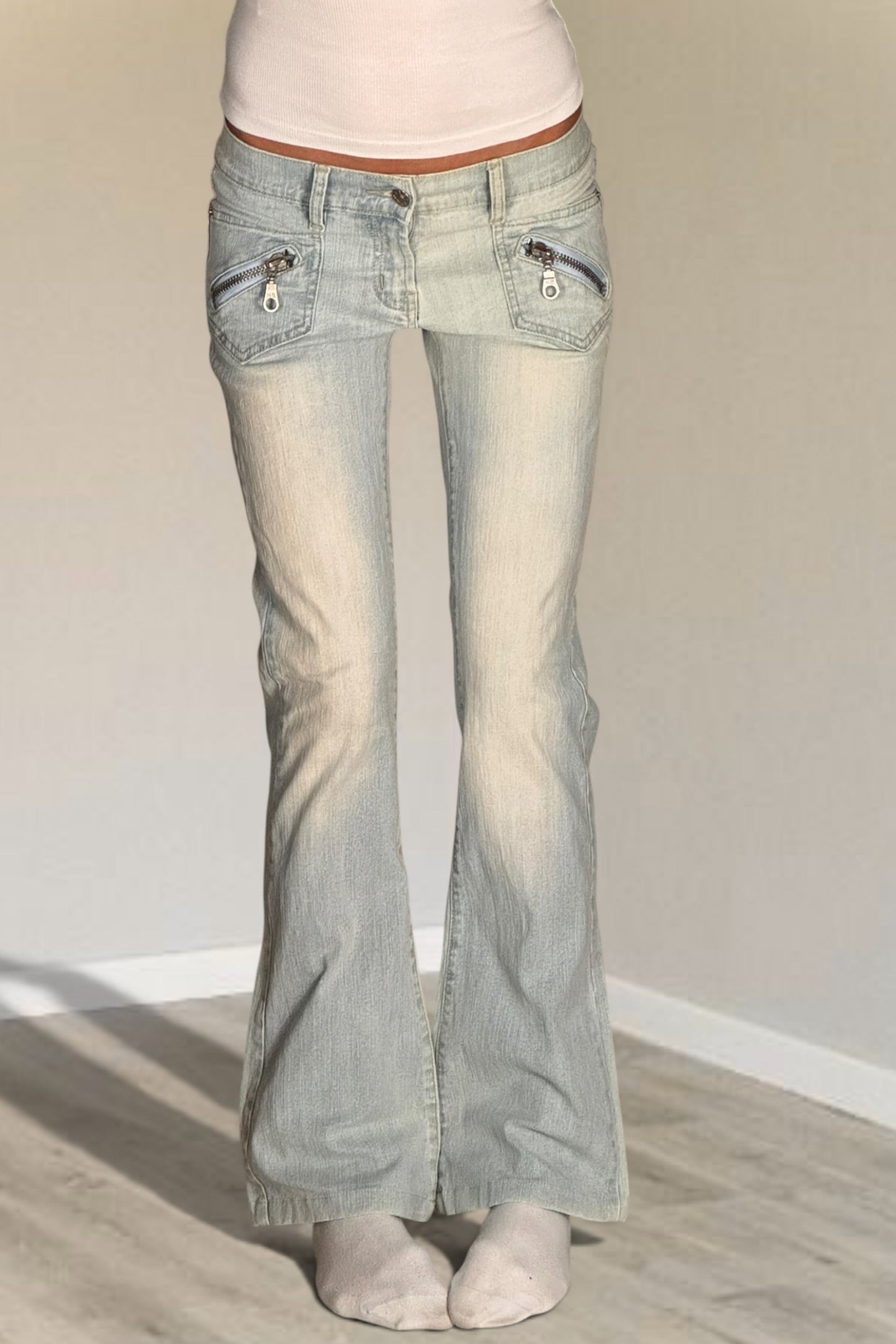 Lågmidjade jeans stl: XS