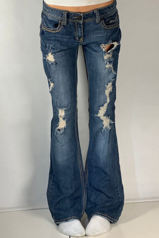 Lågmidjade jeans stl: S