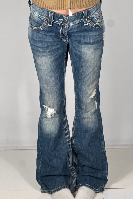 Lågmidjade jeans stl: L