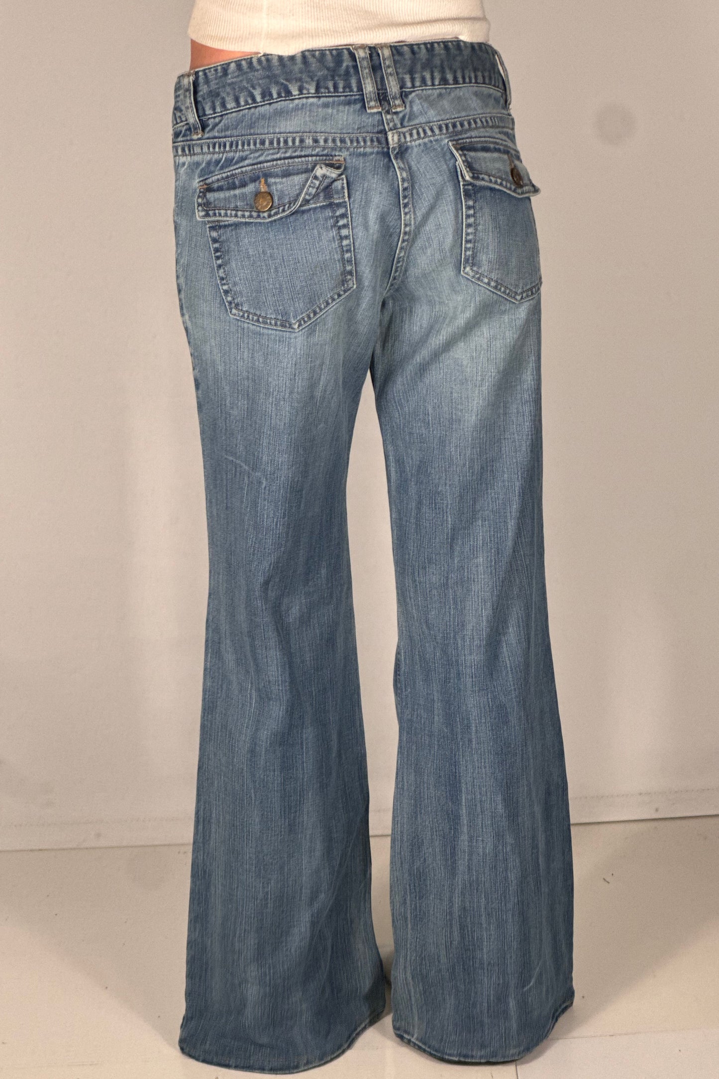 Lågmidjade jeans stl: S