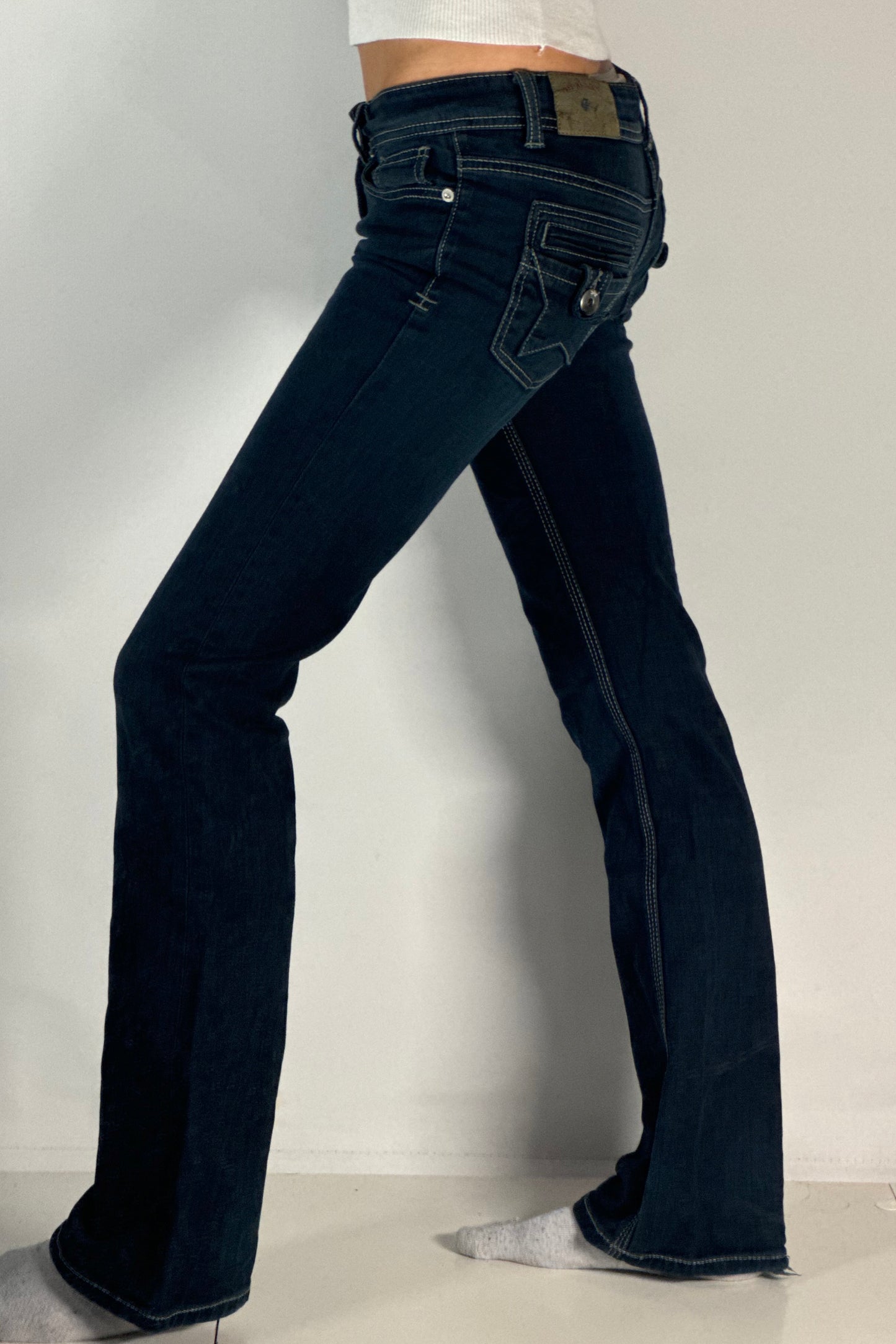 Lågmidjade jeans stl: XS