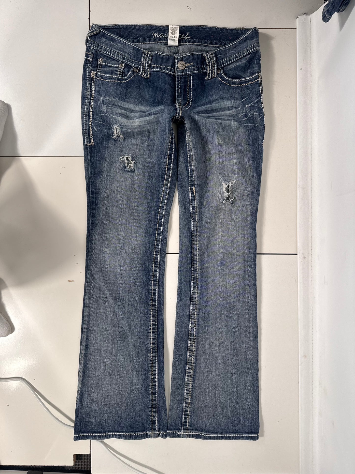 Lågmidjade jeans stl: S/M