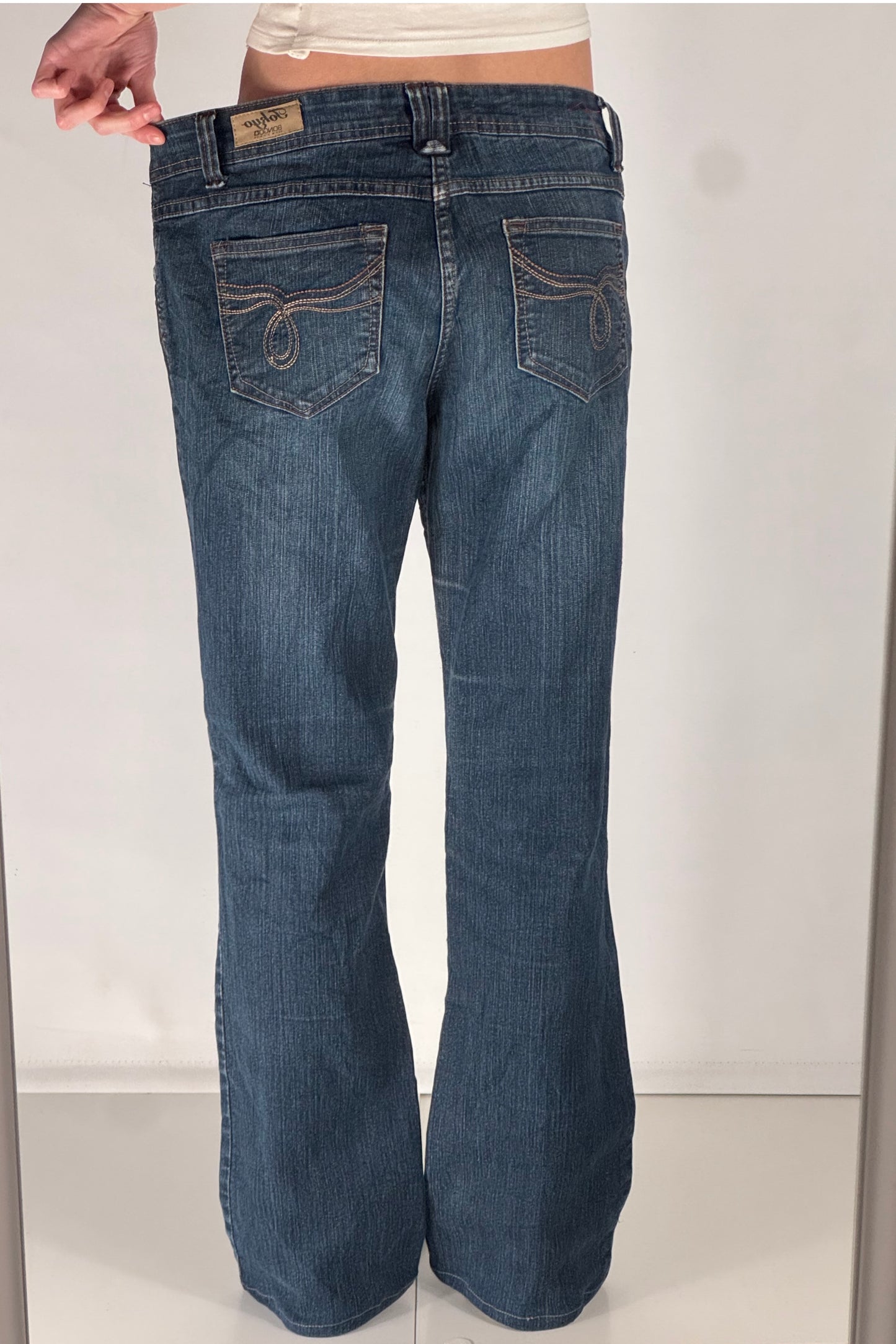 Lågmidjade jeans stl: M